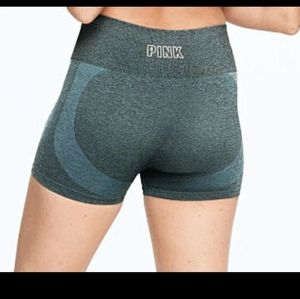 PINK seamless bike shorts, XL